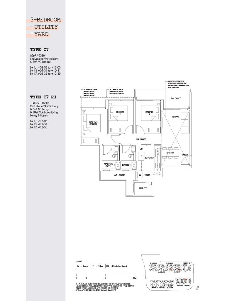 Parc_Canberra - 3-Bedroom + Utility + Yard - Type C7 (958sqft)